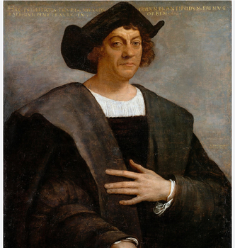 Preview of Discover the power of source analysis -Christopher Columbus w/ graphic organizer