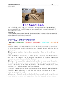 Preview of Discoveries in Marine Science Hands-On Sand Laboratory