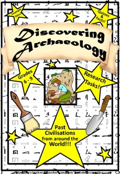 Preview of History - DISCOVERING ARCHAEOLOGY - Research Tasks - Resources and Much More!!!