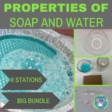Properties of Water Molecules Science Stations | Bubbles a