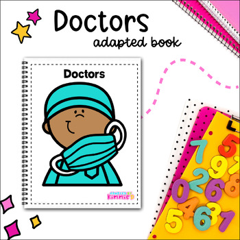 Preview of Community Helpers Special Education Doctors Adapted Book Circle Time Activity
