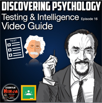 Preview of Discovering Psychology: Testing & Intelligence Video Guide + Digital Resource