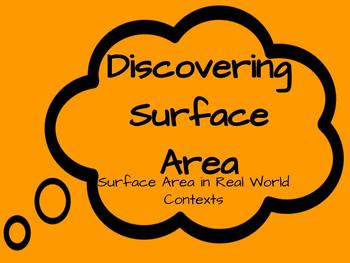 Preview of Discovering Surface Area