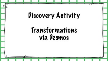 Preview of Discovering Transformations