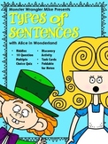 Discovering Types of Sentences with Alice in Wonderland