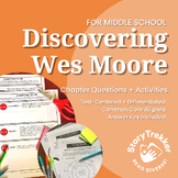Discovering Wes Moore Comprehension and Extension Activiti