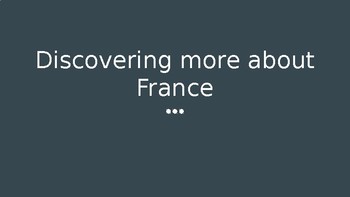 Preview of Discovering more about France and its regions