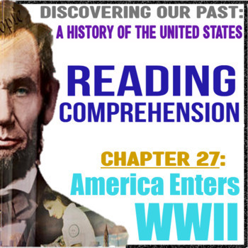 Preview of Discovering our Past A History of the United States Textbook - Ch. 27 WWII