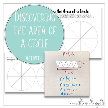 Preview of Discovering the Area of a Circle Activity