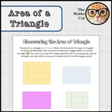 Discovering the Formula for Area of a Triangle (Cut & Stic