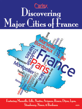Preview of Discovering the Major Cities of France - Digital Files