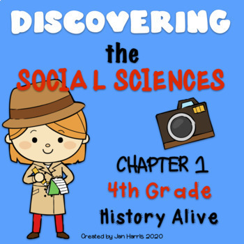 Preview of Discovering the Social Sciences Ch. 1 Task Cards History Alive!