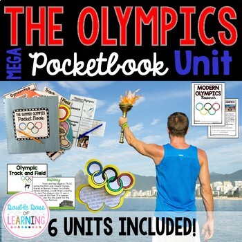 Preview of Discovering the Summer Olympics [MEGA] 6-Part BUNDLE Unit with PowerPoints!