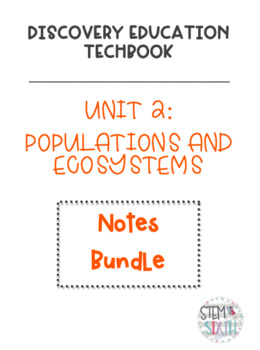 Discovery Education Techbook Populations And Ecosystems Bundle