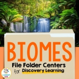 Science File Folder Centers: Biomes (rainforest, taiga, tu
