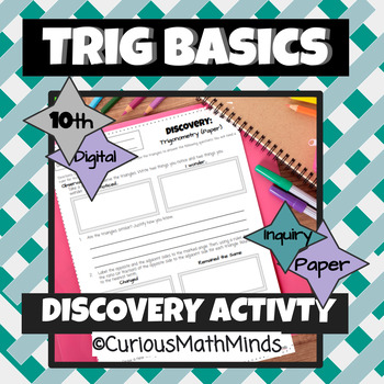 Preview of Discovery Trig Functions Activity