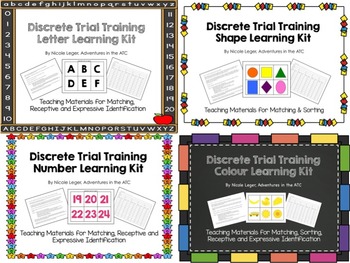 Preview of Discrete Trial Learning KIt:  Basic Skills Bundle