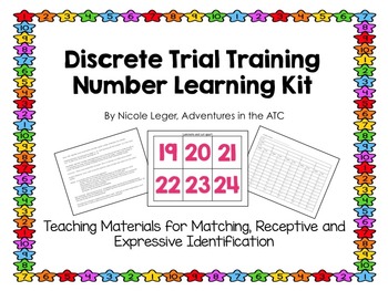 Preview of Discrete Trial Learning KIt:  Numbers