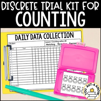 Preview of Discrete Trial Lessons for Counting (1:1 Correspondence through 30)