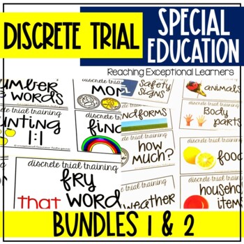 Preview of Discrete Trial Training Bundle Special Education