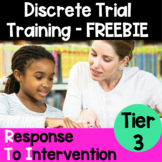 Discrete Trial Training Data Sheet FREEBIE