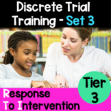 Discrete Trial Training Set 3 Sight Words Addition Subtrac