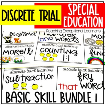 Preview of Discrete Trial Training for Special Education