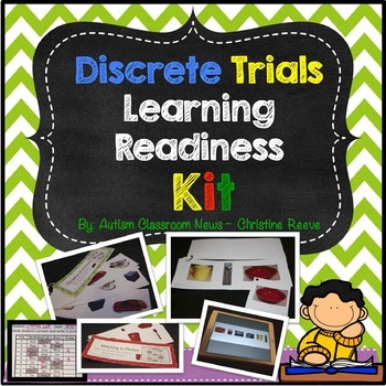 Preview of Discrete Trials Training - Learning Readiness & ABA Therapy Activities