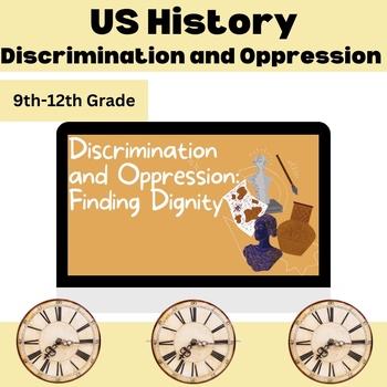 Preview of Discrimination 20th C. Project | US Hist. | Literacy | 9th,10th,11th,12th Grade