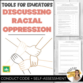Preview of Discussing Racial Oppression - Self-Assessment Checklists and Contract Template