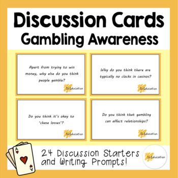 Preview of Discussion Cards: Gambling Awareness | Responsible Gambling