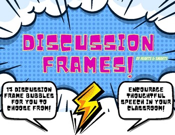 Preview of Discussion Frame Bubbles *Updated*
