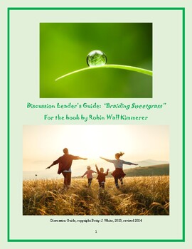 Preview of Discussion Leader's Guide: "Braiding Sweetgrass" by Robin Wall Kimmerer