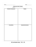 Discussion Notes Template
