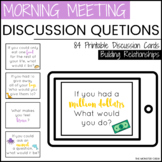Discussion Question Cards | Building Relationships