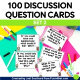 Discussion Question Cards - Building Classroom Community - SET 2