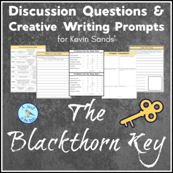 Preview of Discussion Questions & Creative Writing Prompts for Sands' "The Blackthorn Key"