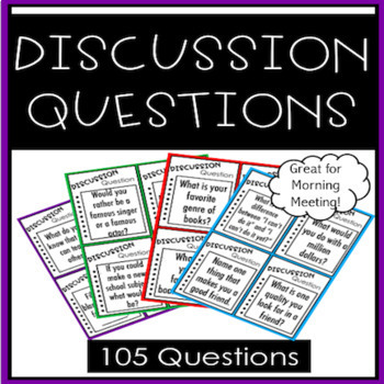 Preview of Discussion Questions-Morning Meeting and More
