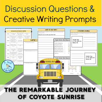 Preview of ELA Resources I The Remarkable Journey of Coyote Sunrise I Digital Learning