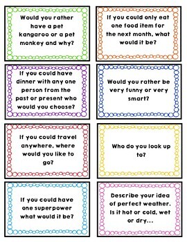 Discussion Questions for Kids by Early Childhood Resource Center