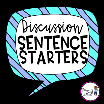 Preview of Discussion Sentence Starters