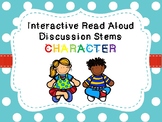 Discussion Stems for Interactive Read Alouds