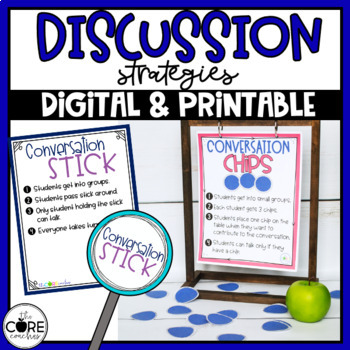 Preview of Accountable Talk Discussion Strategies for Student Engagement - Back to School