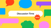 Discussion Time Sign (Vector)