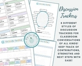 Discussion Trackers for All Subjects (Teacher and Student 