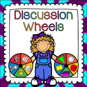 Preview of Speaking and Listening Activities with Discussion Wheels | Variety of Topics