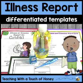 Preview of Disease Report | Illness Research Project | Report Writing Health Activity