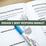Diseases & Body Responses Worksheets