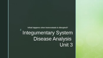 Preview of Diseases of Integumentary System PowerPoint (anatomy & physiology)