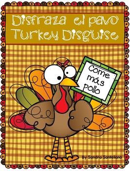 Preview of Disfraza el pavo - Turkey Disguise